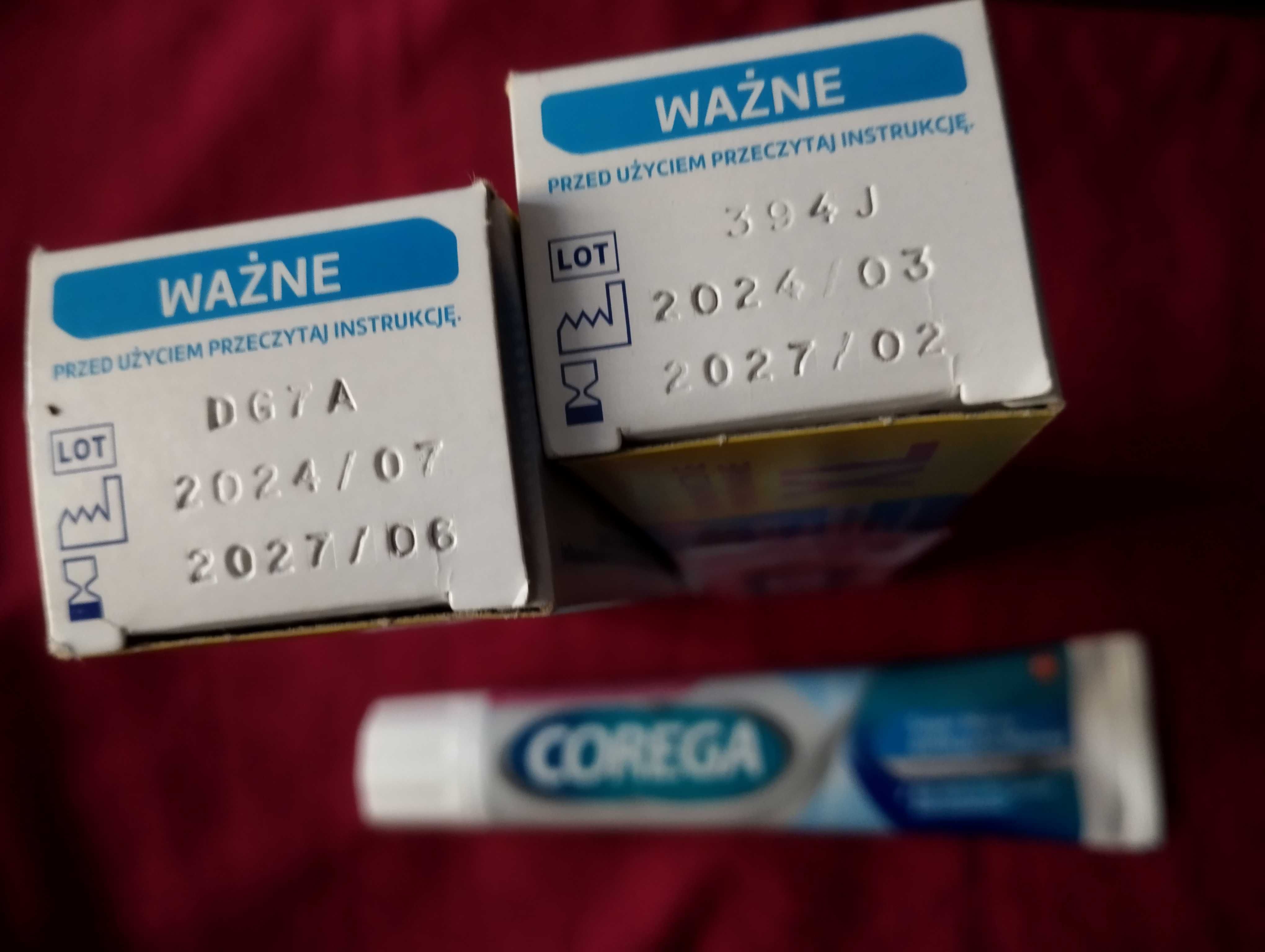 NOWY Krem Mocujący Corega Super Mocny 70g - Trwałe Mocowanie Protez