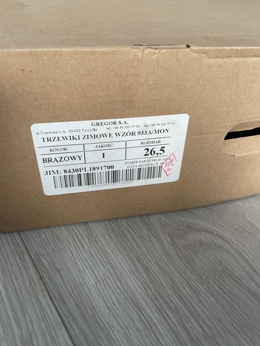 trzewiki zimowe GREGOR 933a/MON