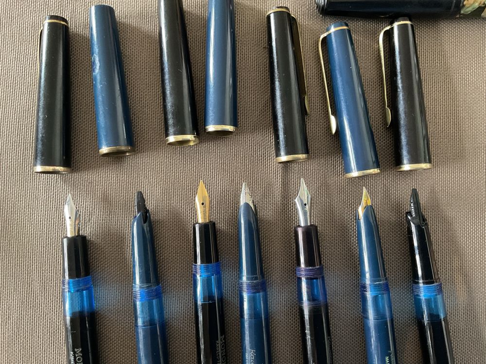 Conjunto de canetas tinteiro da Kaweco varios modelos