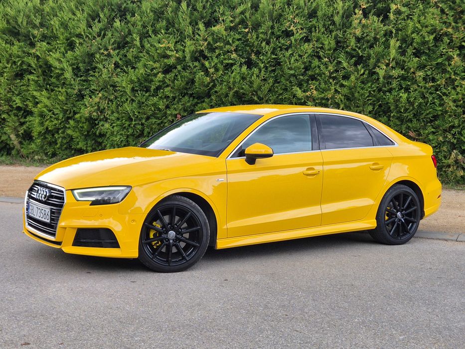 Audi A3 LIFT Sedan 2.0 TFSI 190KM B&O/ Quattro/ 2x S-LINE/ NAVI/ Xenon
