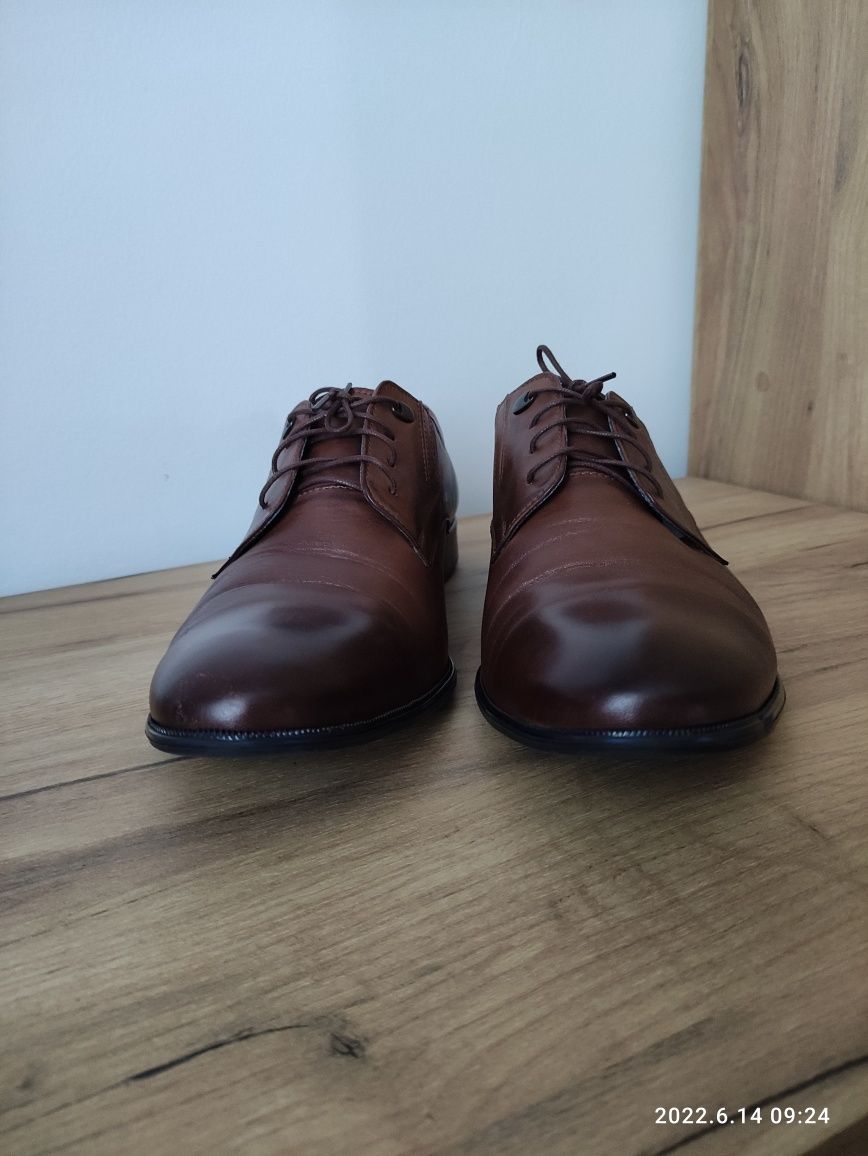 Buty męskie wizytowe r 45