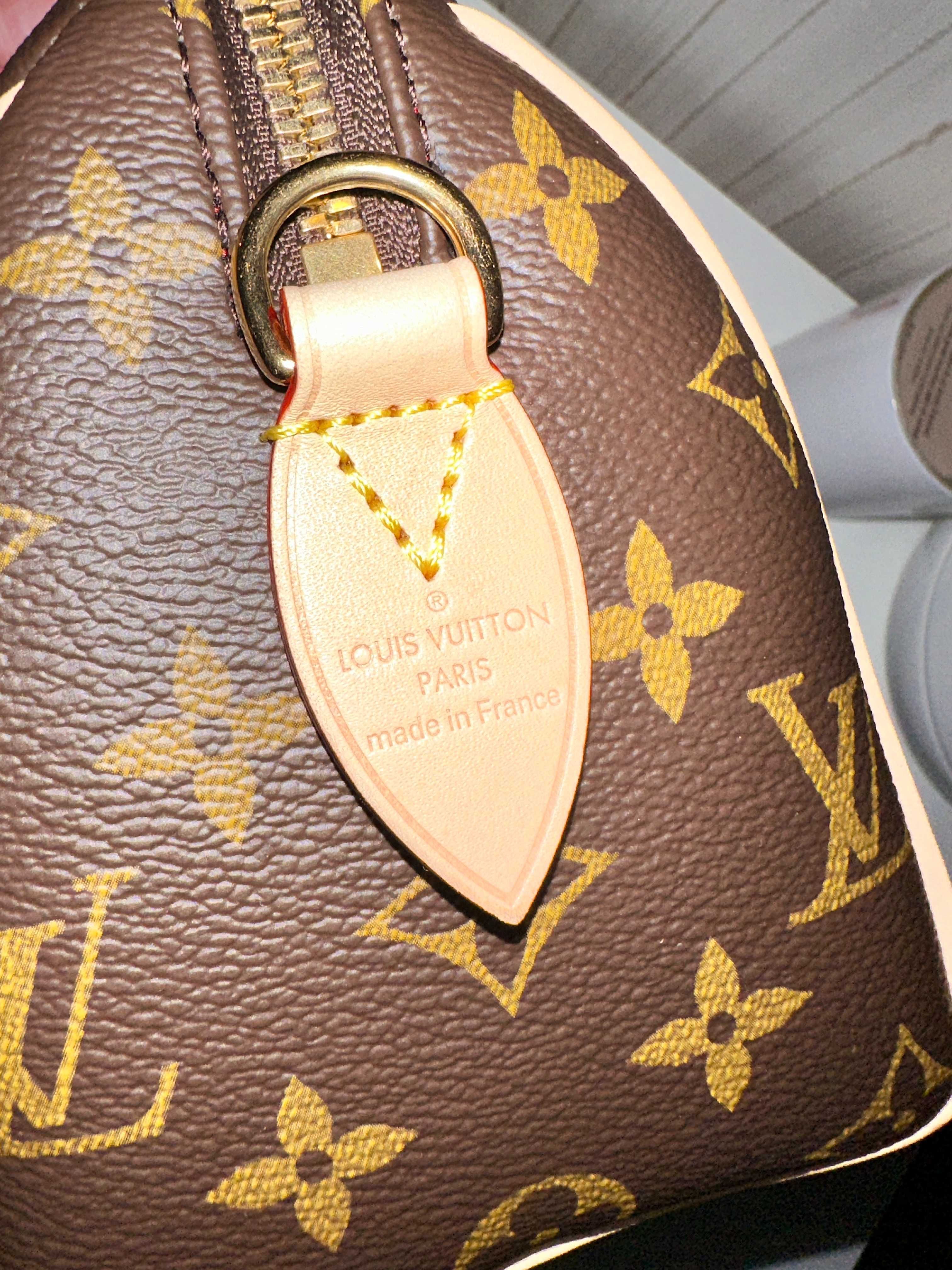 Louis Vuitton Speedy 20 monogram skóra rachunek