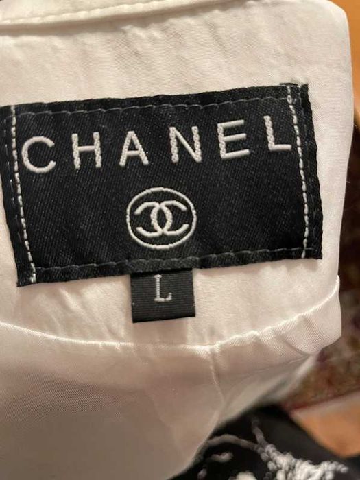 Żakiet Kurtka biała CHANEL