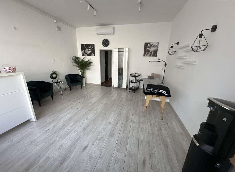Pomieszczenie w salonie kosmetycznym