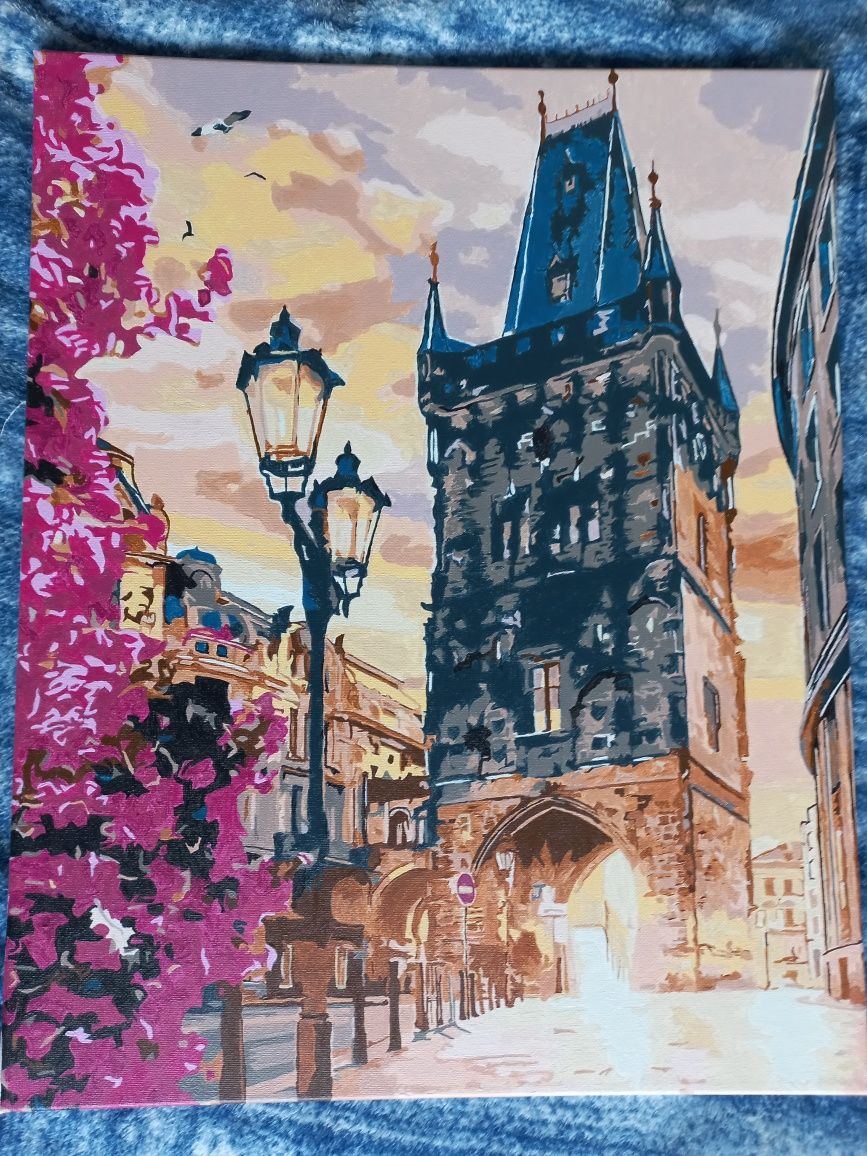Картина акрил 40×50  Чарівна Прага