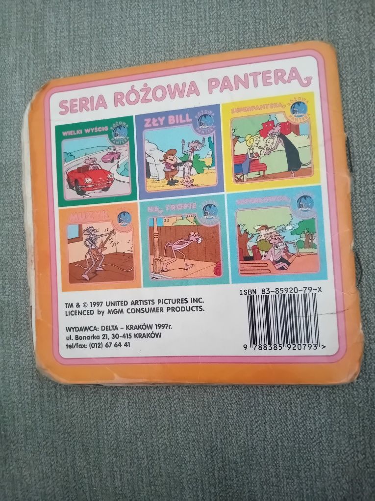 Seria różowa pantera Muzyk