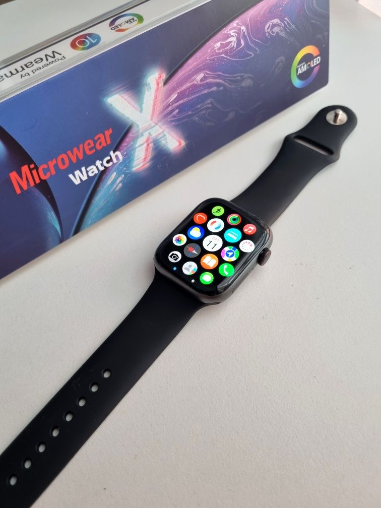 Smartwatch Menu PL, ROZMOWY, ekran AMOLED