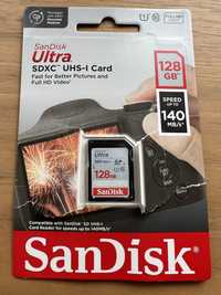 Карта памяти SanDisk SDXC UHS-1 Card , 128 GB