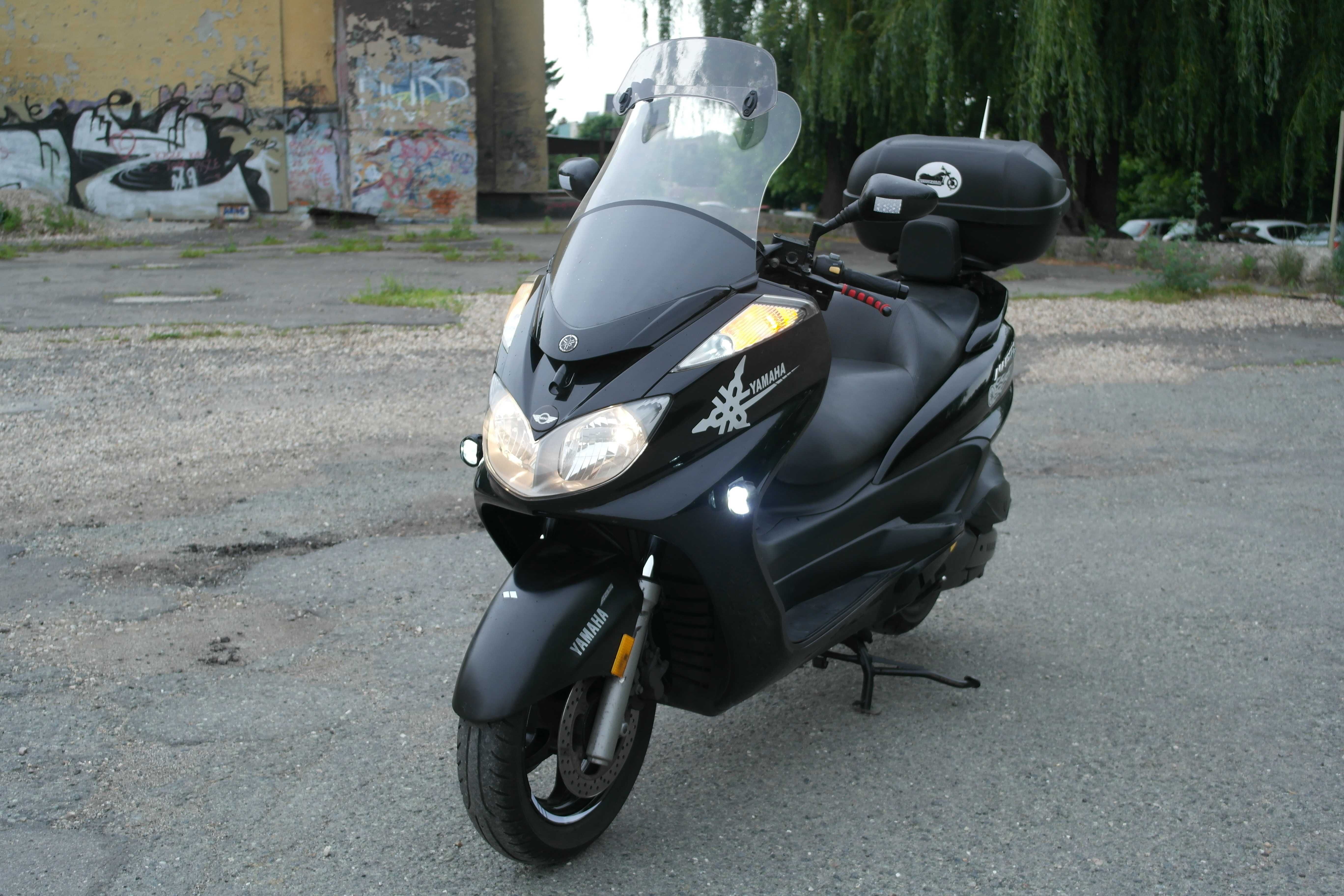 Yamaha Majesty 400 kufer,Ledy,Abs Fajny Stan-Gotowa do Sezonu-Zamiana