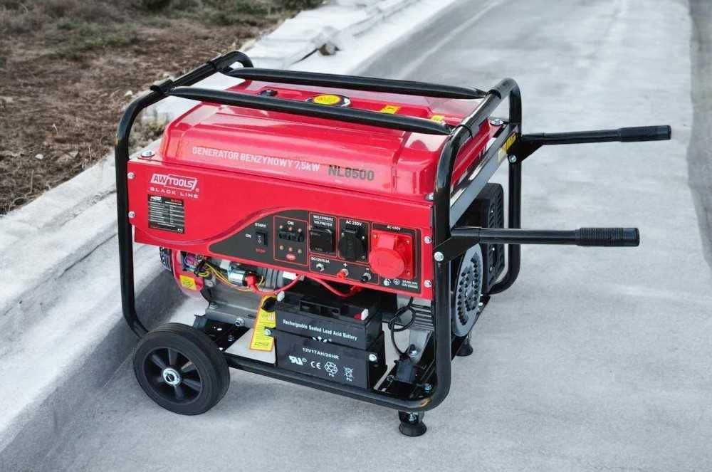 agregat Awtools 7,5kw 400v avr na kołach nowy gwarancja 16km