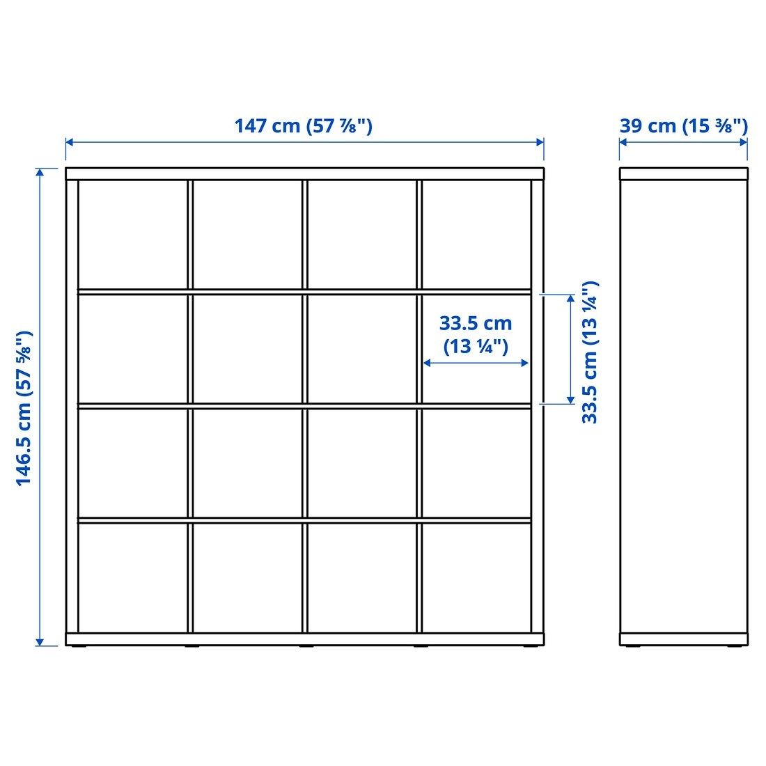Estante branca IKEA KALLAX