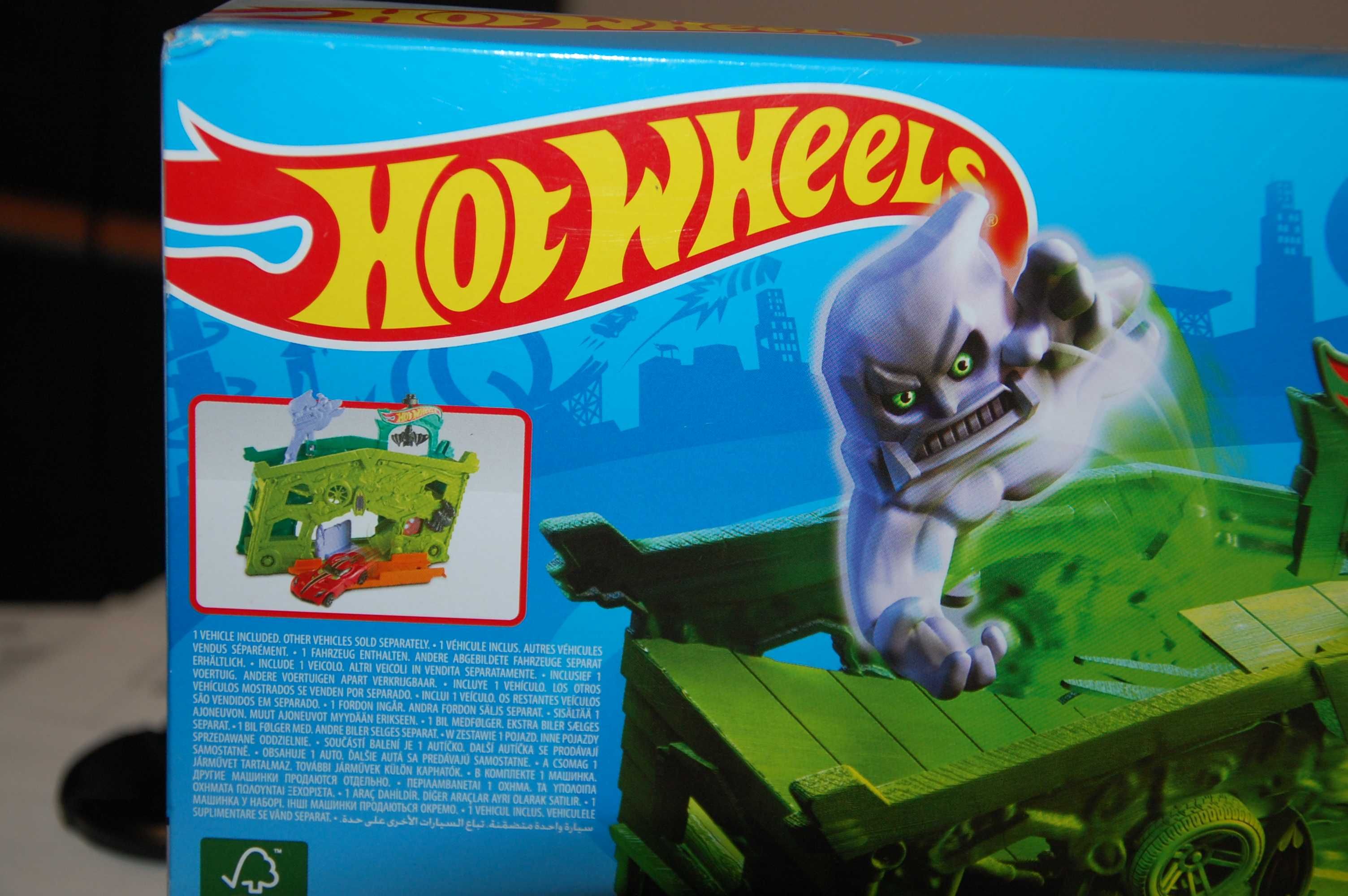 nowa wyrzytnia hot wheels + samochod