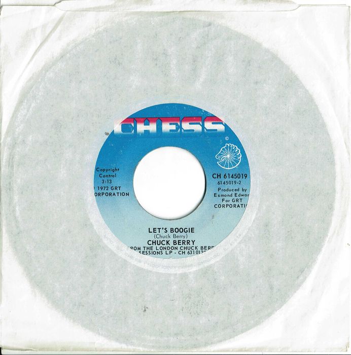 Chuck Berry - My ding a ling 45 rpm - 1972 CHESS