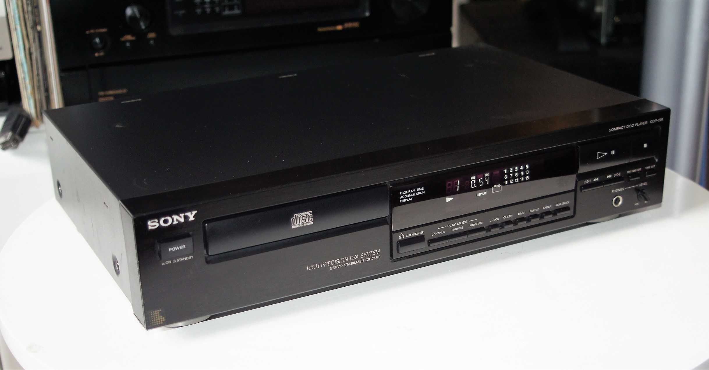 SONY serii CDP 291/TDA- odtwarzacz płyt CD z pilotem