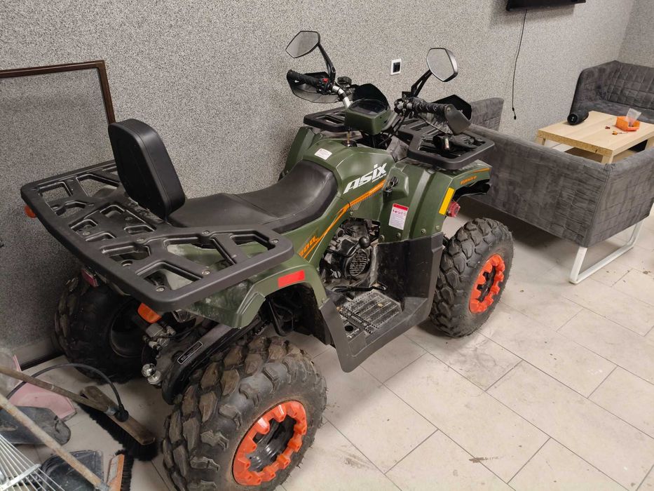 Quad DUŻY ASIX RANGER 250CM3 wyciągarka pług do odśnieżania