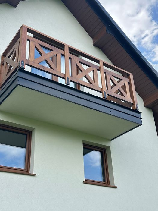 Balustrady balkonowe