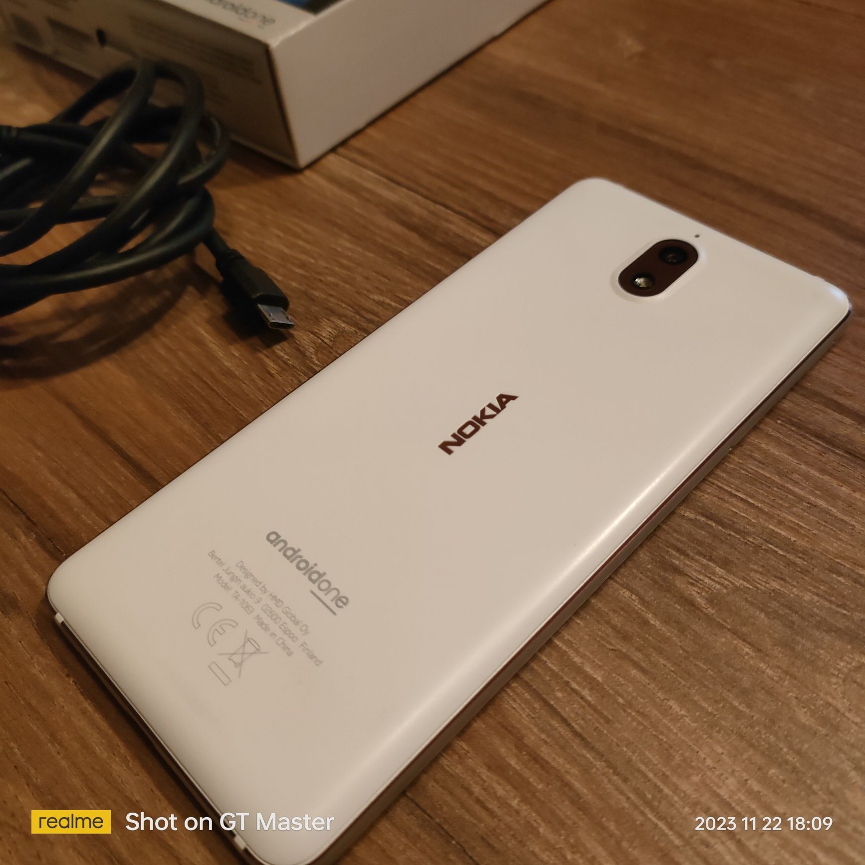 Nokia 3.1 AndroidOne (Bialy)