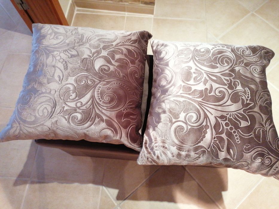 Banqueta com arrumação