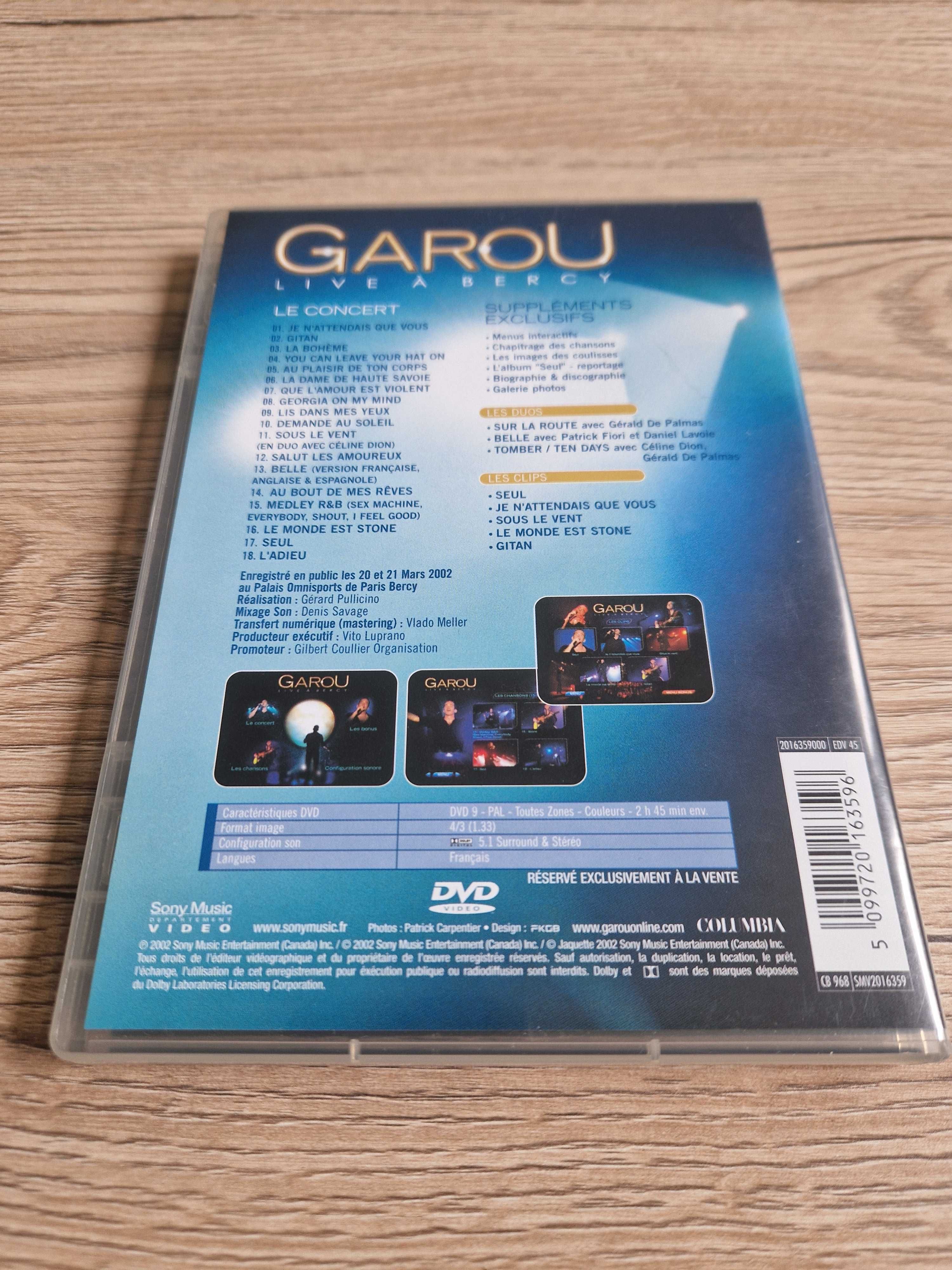 Koncert | Garou - Live A Bercy | DVD