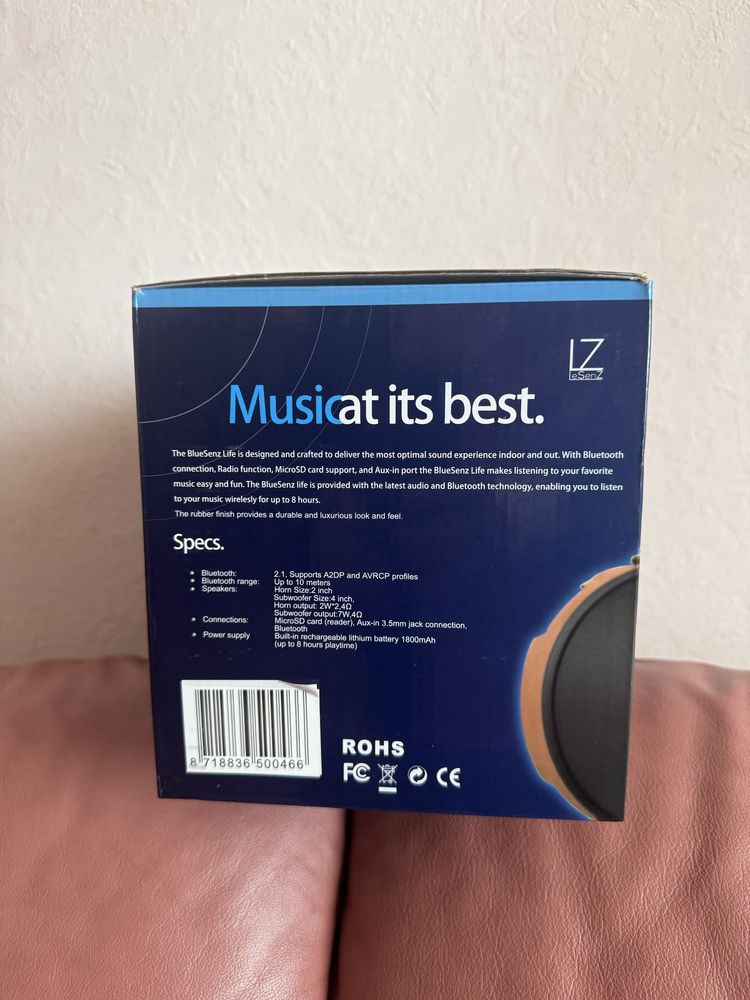 BlueSenz Life колонка