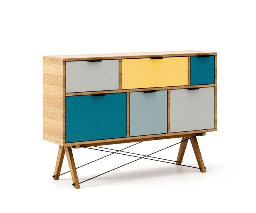 Komoda Minko ASYMETRIC MAXI - różne kolory