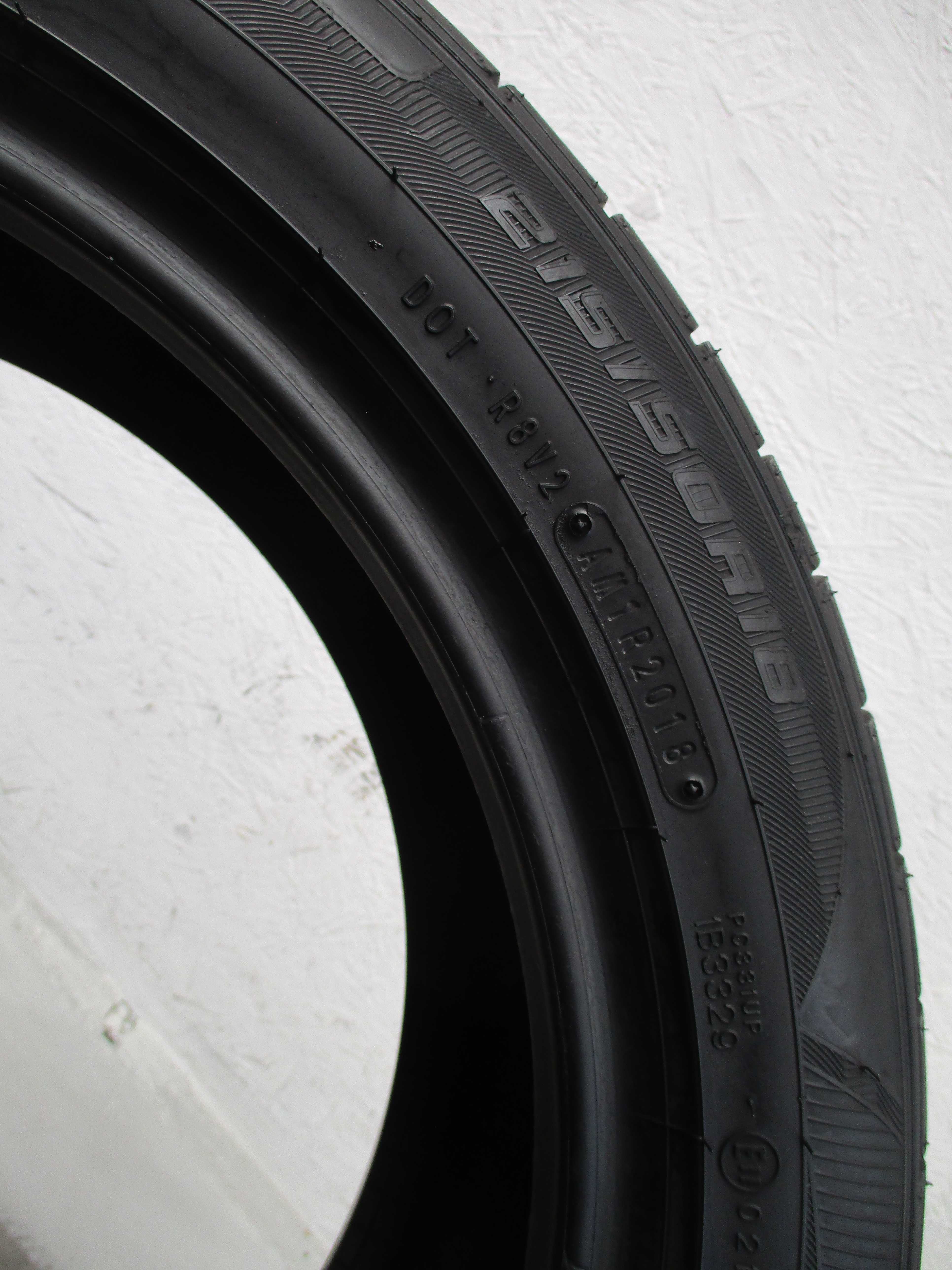2x 215/50R18 Falken Azenis FK456 CC 5,3mm 18r.