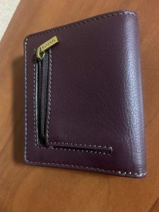 Гаманець шкіряний маленький Fossil