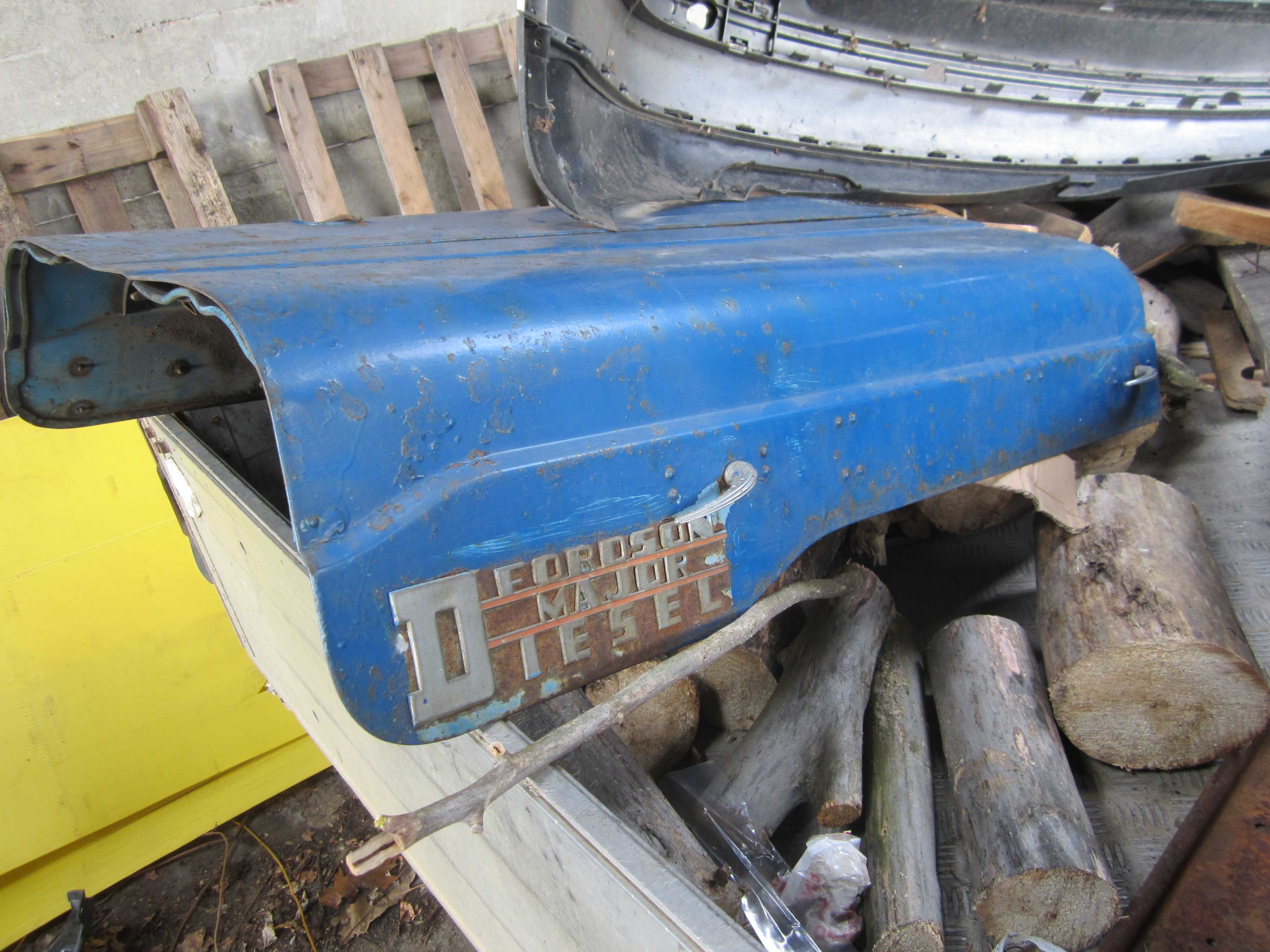 Fordson Major maska,przód,chłodnica,wtryski