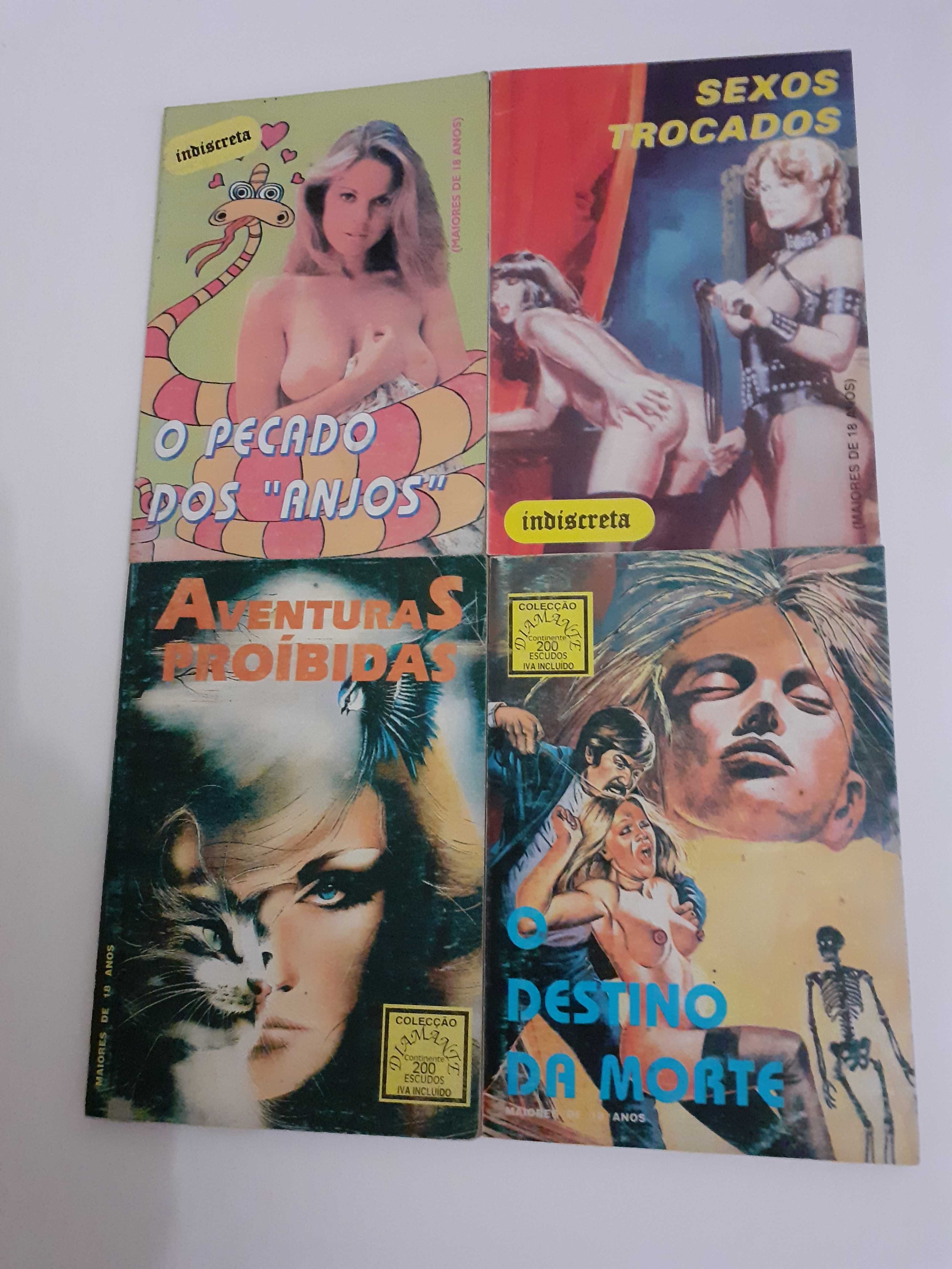 Lote Revistas Banda Desenhada Erótica
