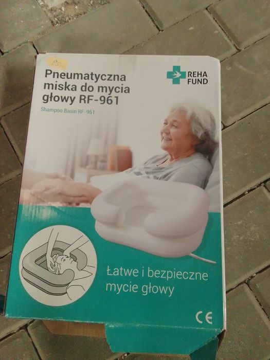 gratis - Reha Fund Pneumatyczna Miska do Mycia Głowy RF-960