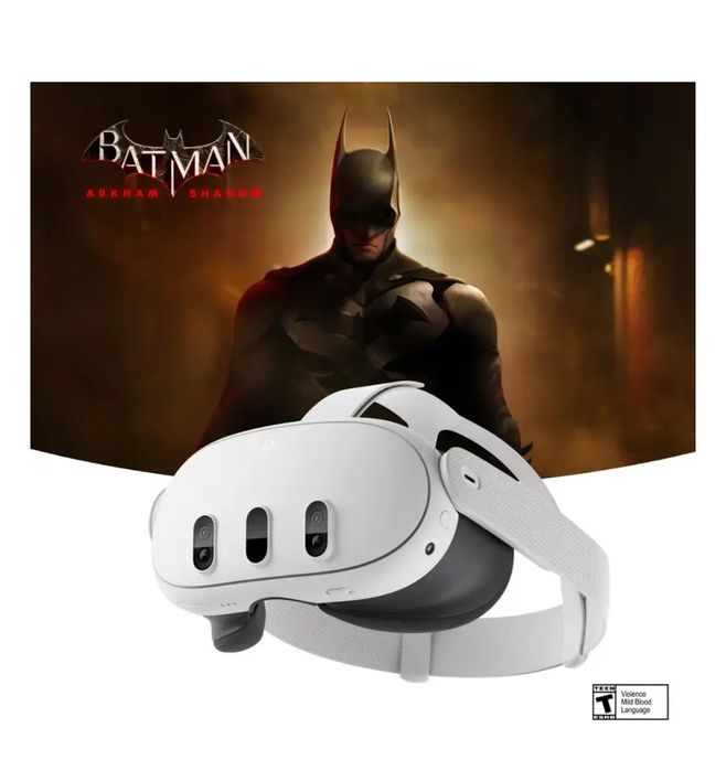 Nowe Okulary VR Oculus Meta Quest 3s 128 GB Batman Arkham Shadow