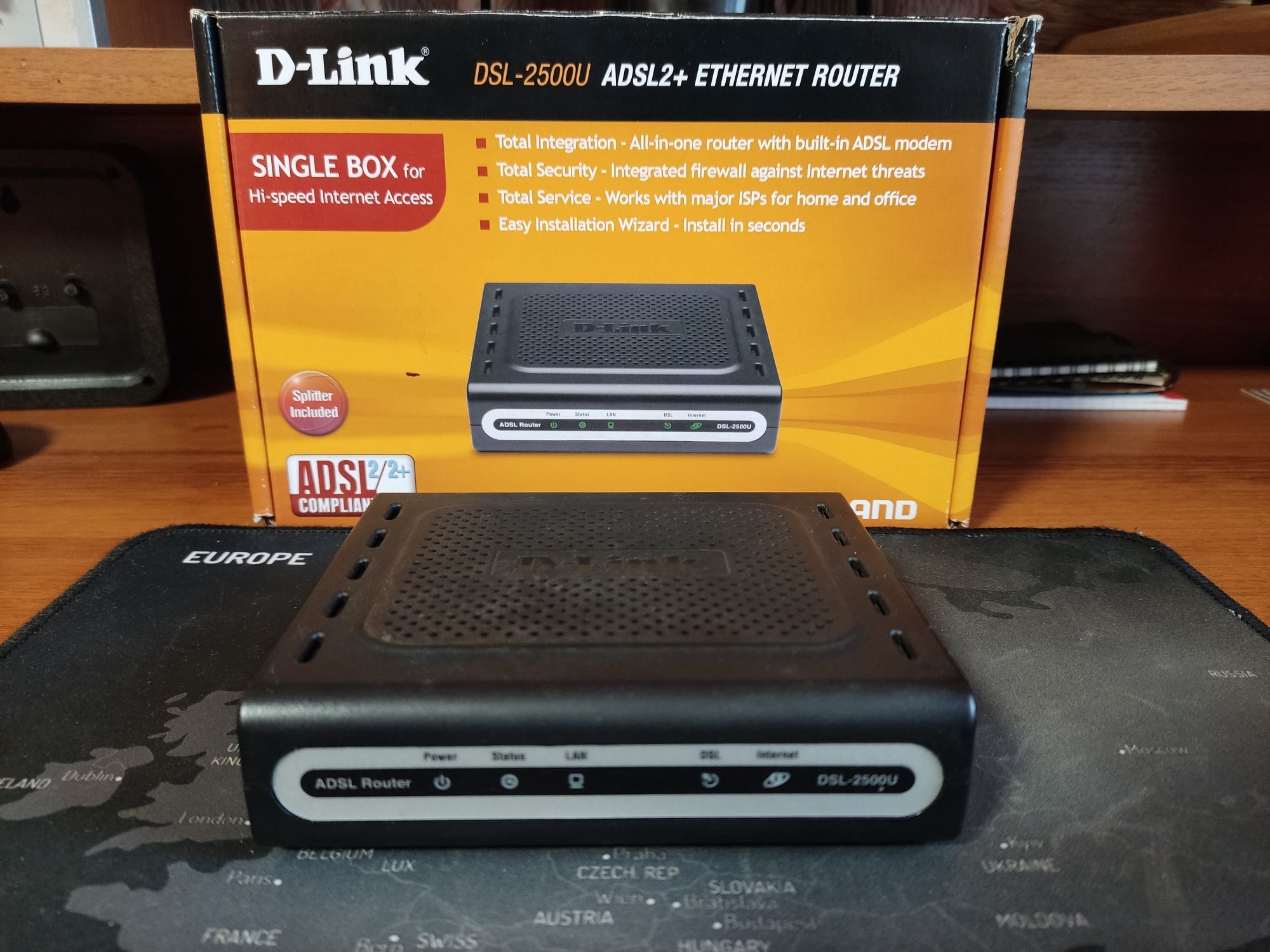 Інтернет роутер D-link DSL-2500U