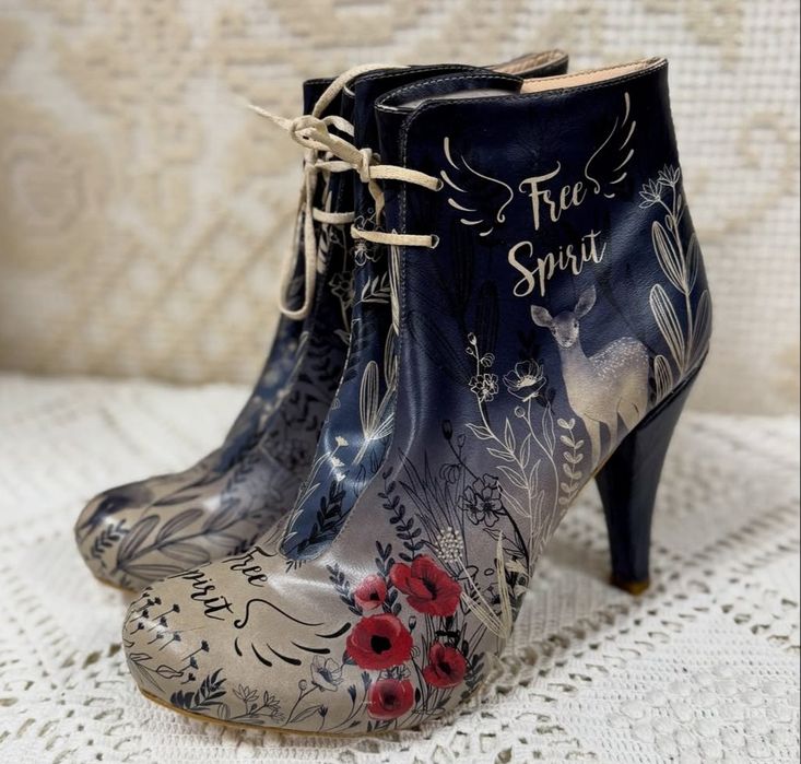 Шикарные ботильоны от Free Spirits 25см