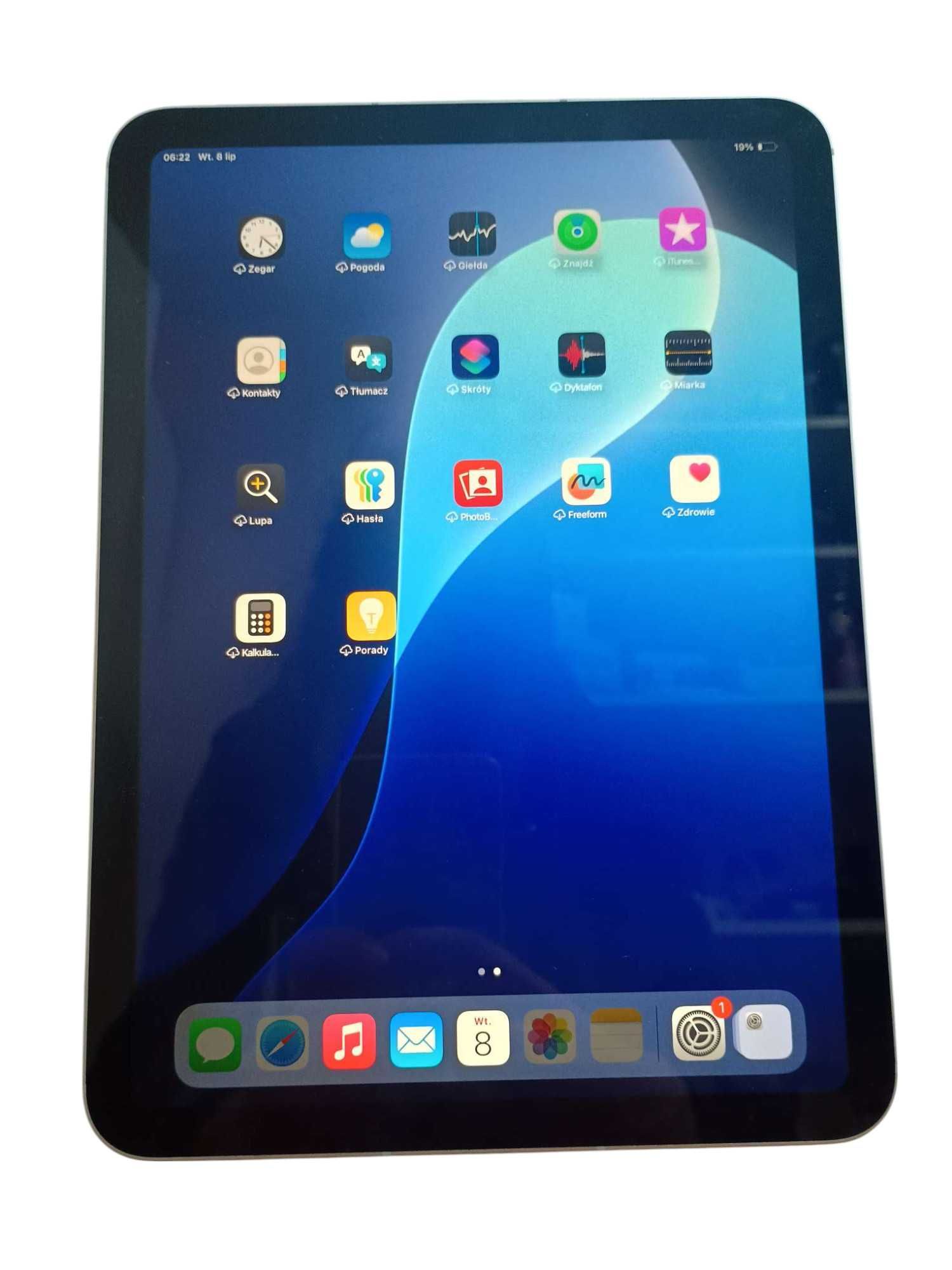 Tablet Apple IPAD 10.9" 10 GEN. 256 GB WI-FI srebrny