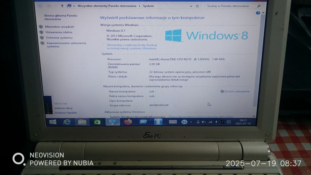 Asus Eee PC 1000h