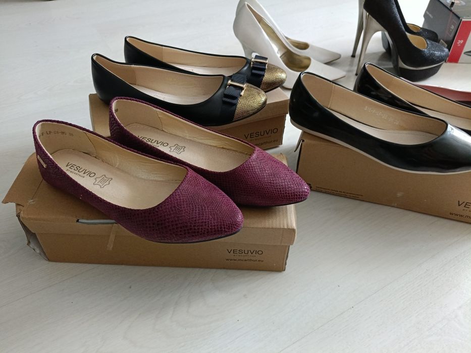 Szpilki czółenka baleriny nowe baleriny buty mohito