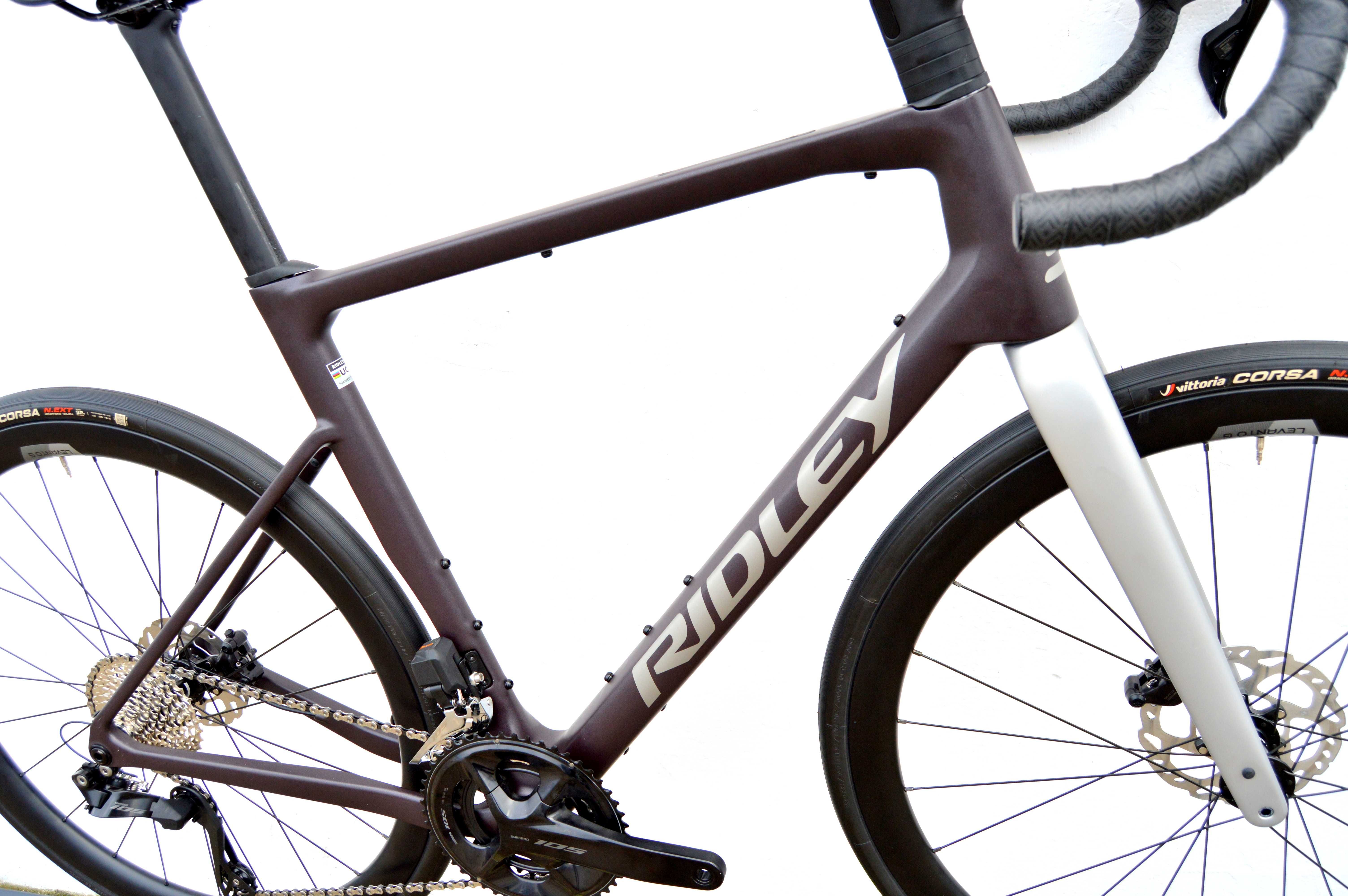 FV23 Przebieg 10km RIDLEY GRIFN RS DISC Carbon M 105 Di2 gravel szosa