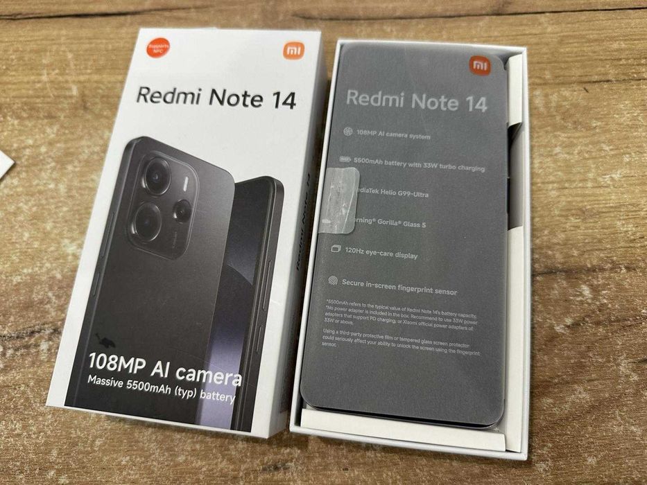 Telefon XIAOMI REDMI NOTE 14 256GB Komplet Gwarancja