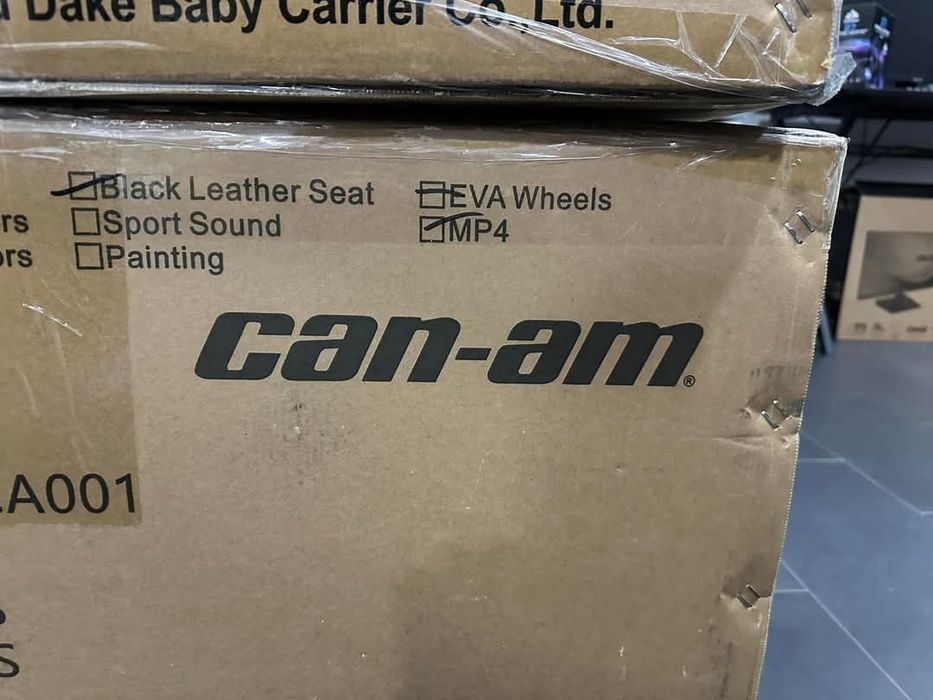 Can am x3 elétrico crianca 4 motores 24v original