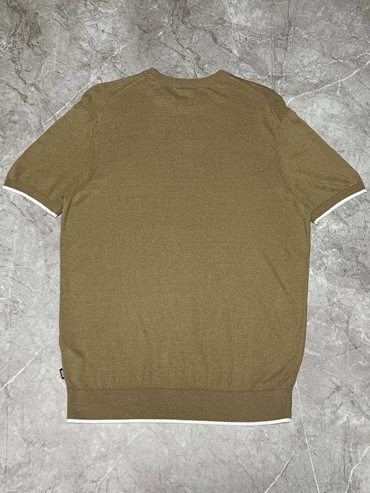 Лляна футболка BOSS (оригінал, нова колекція)