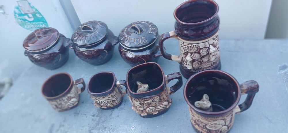 Кружка пивная в Баньку керамические кружки для Бани фарфоровые Подарок