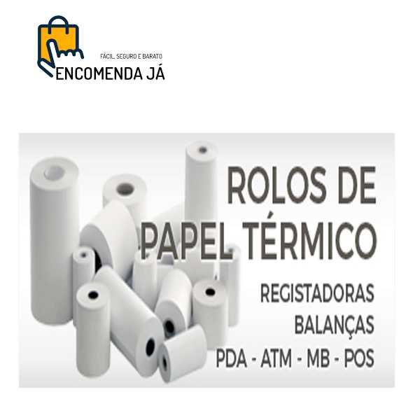 rolo papel térmico