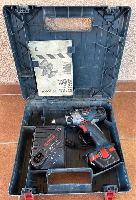 Wiertarko - wkrętarka BOSCH GSR 12 VE-2 Heavy Duty