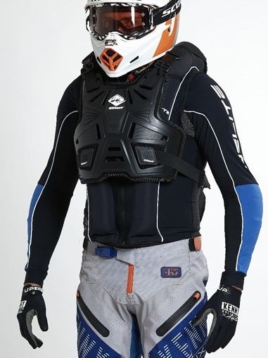 Kamizelka z poduszką powietrzną HELITE off-road, Zbroja+rękawy