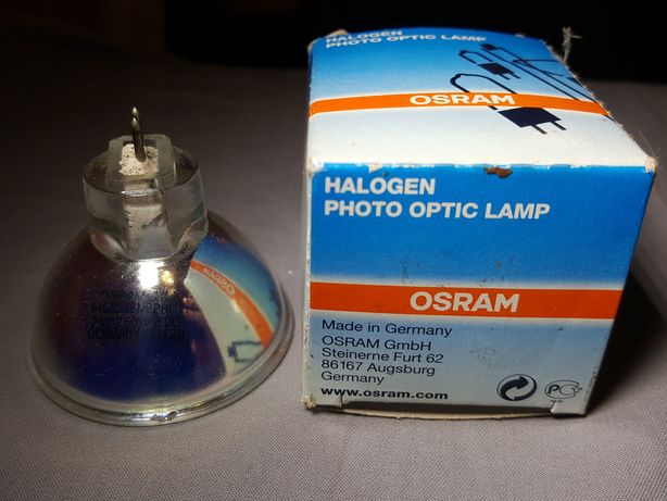 Лампа галогеновая osram 24v 250w фотооптическая , 12v 35w Feron