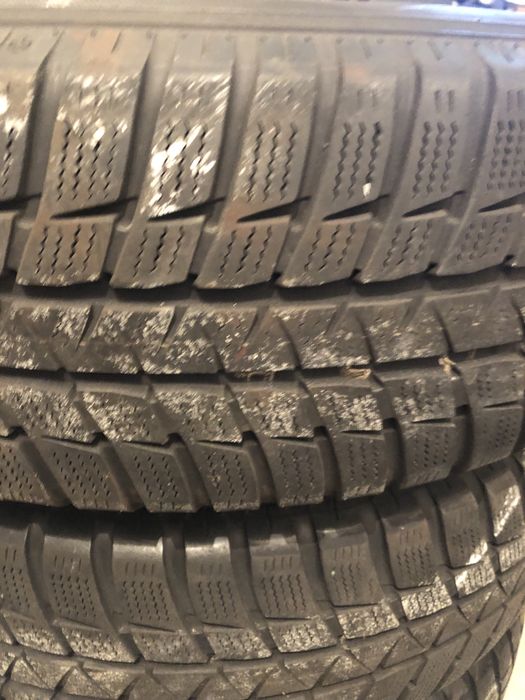 Opony zimowe  i felgi -  215x70x16 lub zamienię na 205x55x16