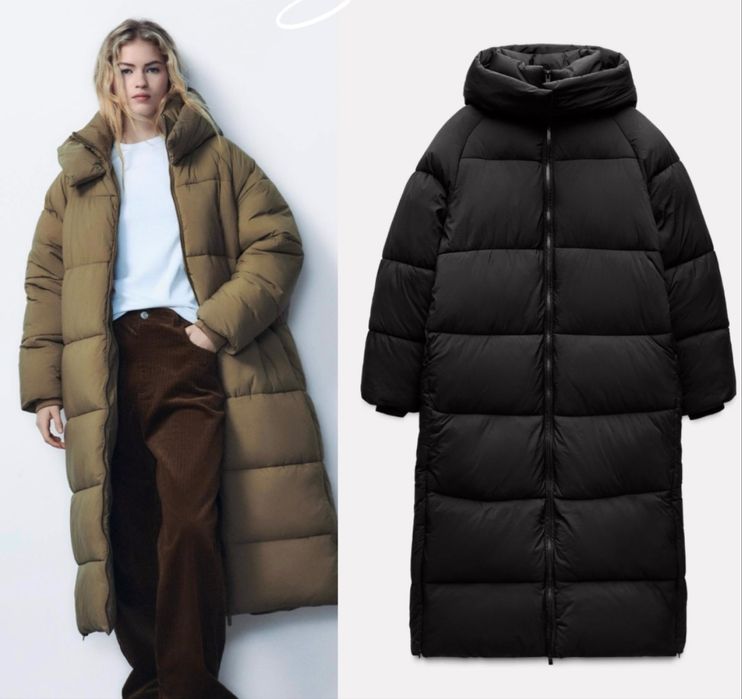 Зимова куртка від Zara , тепла. Розмір s