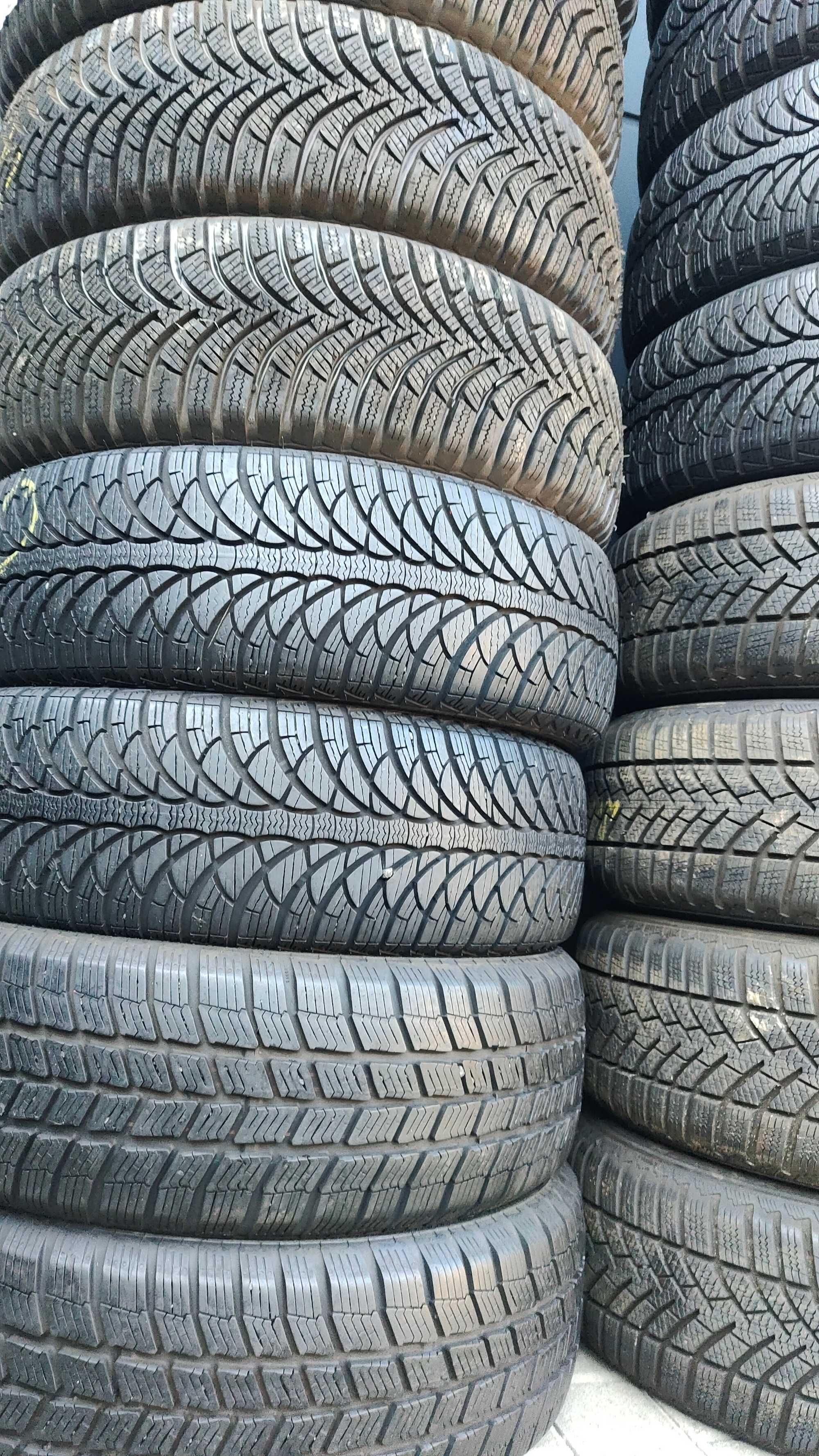 Opony Zimowe 195/65/15 Continental Bridgestone Pirelli Fulda 5-7,5mm
