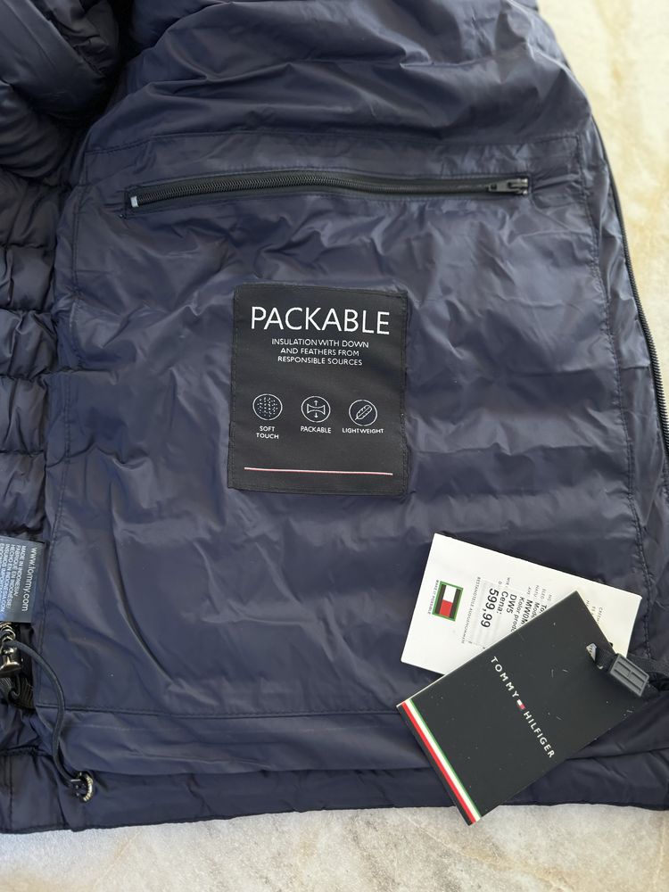 Męski bezrękawnik granatowy Tommy Hilfiger r. XXL