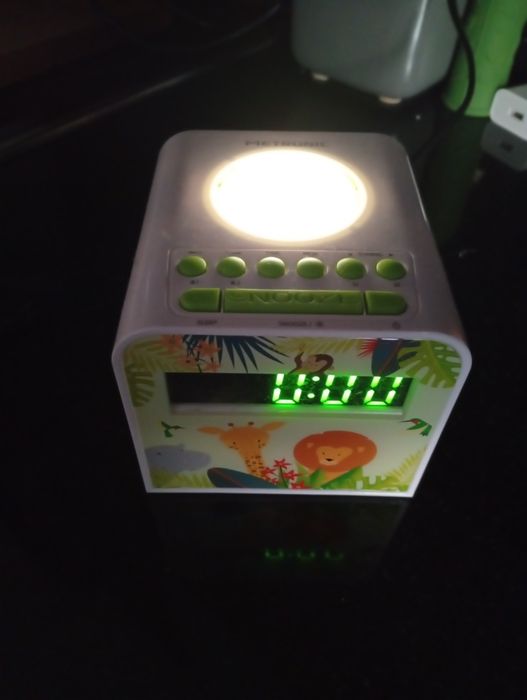 Relógio despertador infantil